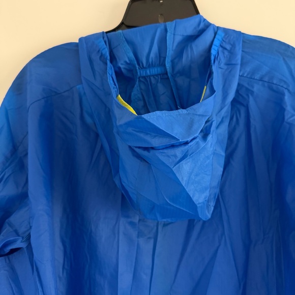Salomon Blue Packable Full Zip Fast Wing Hoodie Jacket Size XL 41121 - Picture 4 of 9